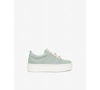 NeroGiardini - Sneakers Donna in Suede - Asparago
