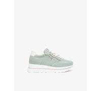Nero Giardini E615200D Sneakers Donna in Suede E Materiale Tecnico - Asparago 36 EU