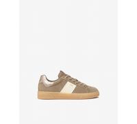 NeroGiardini - Sneakers Donna in Suede e Pelle - Argilla 41