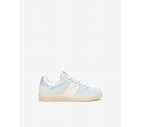 NeroGiardini - Sneakers Donna in Suede e Pelle - Celeste 41