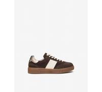 NeroGiardini - Sneakers Donna in Suede, Tessuto e Pelle - Testa di Moro 41