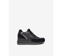 Nero Giardini I514130D Sneakers Donna in Suede,Vernice, Pelle E Materiale Tecnico - Nero 35 EU