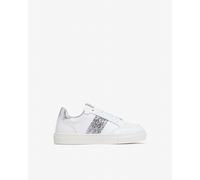 NeroGiardini - Sneakers Teens da Ragazza in Pelle e Materiale Tecnico - Lamb 28