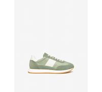 NeroGiardini - Sneakers Uomo in Pelle e Camoscio - Alloro