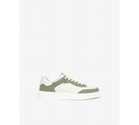 NeroGiardini - Sneakers Uomo in Pelle e Camoscio - Alloro 46