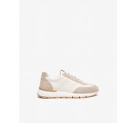 NeroGiardini - Sneakers Uomo in Pelle e Camoscio - Ivory 41