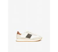 NeroGiardini - Sneakers Uomo in Pelle e Camoscio - Yogurt 39