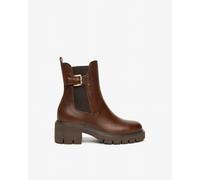 NeroGiardini - Stivaletti Chelsea Donna in Pelle - Beige 36