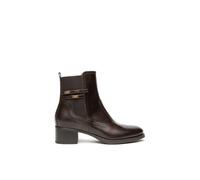 Nerogiardini - Stivaletti in pelle con zip laterale - - Shoes - Donna - Marrone - 36 EU