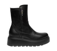 Nerogiardini - Stivaletti in Pelle e Tessuto Tecnico - - Shoes - Donna - Nero - 39 EU