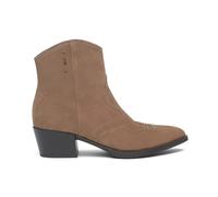 NeroGiardini Stivaletti Texani in Suede con Micro Borchie