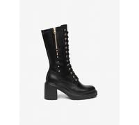NeroGiardini - Stivali Donna in Pelle e Materiale Tecnico - Nero 39