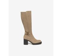 NeroGiardini Stivali Donna in Suede - Beige 35