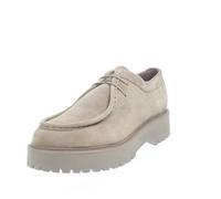 Nerogiardini Stringate Carrarmato In Suede Beige - Donna Scarpe Stringate Tacco