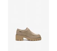 NeroGiardini - Stringate Donna in Suede - Argilla 40