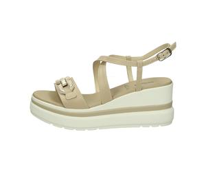 Nerogiardini - Tamigi Lino Wedge - - Shoes - Donna - Beige - 38 EU