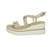 Nerogiardini - Tamigi Lino Wedge - - Shoes - Donna - Beige - 40 EU