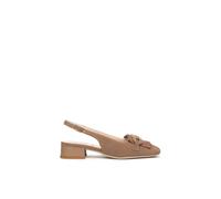 Nerogiardini - Velour Slingback - - Shoes - Donna - Marrone - 40 EU