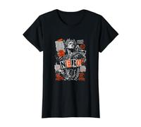 Nerone Imperatore Romano Ave Nero Moritvr Rom Maglietta con Stampa Grafica Economica, Donna, Nero, S