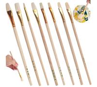Neroyaner 8 pennelli per Pittura pennelli per impollinazione di Piante in Morbida Lana Leggeri per Pittura di vasi di Piante gessetti Artificiali Utensili manuali Penne per impollinazione per Verdure