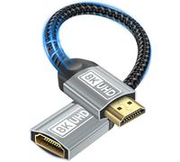Nersligek Cavo Prolunga HDMI, Cavo Prolunga HDMI Maschio a Femmina per Estensore 4K, Alta Velocità Adattatore UHD HDR ARC Compatibile con TV Stick, Roku, Blu-Ray, Xbox, PS5, PS4, HDTV, laptop - 0,2M