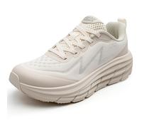 nerteo Sneaker da donna per allenamento, allenamento e vita quotidiana, traspiranti e comode per lo sport e il tempo libero, beige., 37.5 EU