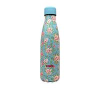 NERTHUS Doble Pared Fih 775-Thermos a Doppia Parete, Motivo, 500 ml, Inox, Senza BPA, 18/8, Acciaio Inossidabile, Piccoli Fiori
