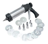 NERTHUS FIH 1370 Churros-Pistola con Più Beccucci - Diverse Forme e Finiture, Ideale per Preparare Facilmente Churros Fatti in Casa