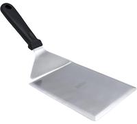 Nerthus FIH 1480 spatola acciaio inox per piastra ideale per smash burger carne e verdure