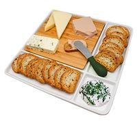 Nerthus FIH 336 Piatto di Snacks, Porcellana, Bianco