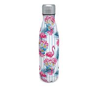 Nerthus FIH 512 Thermos a Doppia Parete per Freddo e Caldo. Disegno di fiamminghi, in Acciaio Inossidabile, 500 ml, Senza BPA, Tappo ermetico