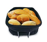 Nerthus FIH 550 Cestino Pane Acciaio Inox con Sacco Tessuto