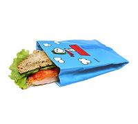 NERTHUS FIH 815 - Borsa per sandwich riutilizzabile, ecologica, adattabile, facile da pulire e lavabile in lavatrice