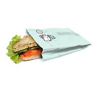 NERTHUS FIH 846 Borsa per sandwich riutilizzabile Hello Kitty, ecologica, adattabile, facile da pulire e lavabile in lavatrice
