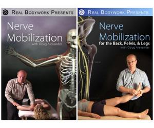 Nerve Mobilization for the Neck, Back, Pelvis, Leg, Arm, Elbow & Wrist Medical Massage 2 DVD Set - Learn 130 Detailed Assessments and Soft Tissue Treatment Techniques Taught By Doug Alexander