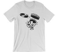 Nervous Records T-Shirt - Black Moon 90's York Hip Hop & House Music Label L