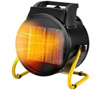 Nervy Termoventilatore Professionale in Ceramica Industriale da Lavoro Termostato Regolabile Aria Calda e Fredda IPX4 (9000 Watt)