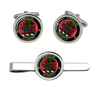 Nesbitt Clan Scozzese Gemelli E Fermacravatta Set