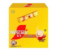 NESCAFE 3 in 1 bustine di caffè istantaneo MILDE - Confezione da 24 bastoncin...