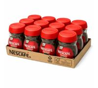 Nescafé Brasero Caffè Istantaneo Solubile - Aroma Ricco - Preparazione Rapida - Qualità Premium, Confezione da 600 g (12×50 g)