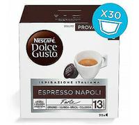 NESCAFE CAFFE DOLCE GUSTO 120 CAPSULE ESPRESSO NAPOLI FORTE COME AL BAR CASA