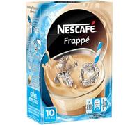 Nescafé Caffè istantaneo Frappé - caffè freddo - 10 scatole da 10 sacchetti