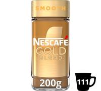 NESCAFÉ Caffè istantaneo Gold Blend Smooth Premium, caffè Arabica e Robusta tostato, liscio come la seta, 200 g (confezione da 1)