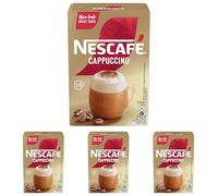NESCAFÉ Cappuccino Solubile, 10 Bustine 140g (Confezione da 4)