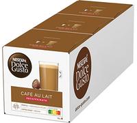 Nescafé Dolce Gusto Café au Lait Decaffeinato, caffè, Caffelatte, 3 x 16 Capsule