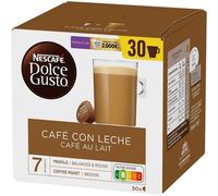 Nescafé Dolce Gusto Café au Lait, Latte, boissons chaudes, 3 x 30 capsules