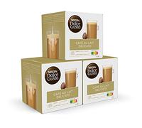 NESCAFÉ Dolce Gusto Caffè con Latte Delicato, Capsule Caffè 48 Capsule (3x16) - Tostatura media con note sottili a caramello - Originali per macchine da caffè Dolce Gusto