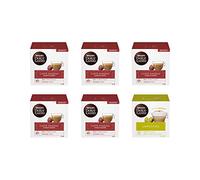 NESCAFÉ DOLCE GUSTO Caffè Ginseng 5 confezioni, Cappuccino 1 confezione (96 capsule)