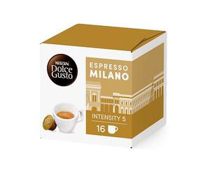 NESCAFE' DOLCE GUSTO Caffè in capsule Espresso Milano, Nescaffè dolce gusto, 0,112 kg