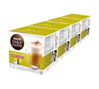 Nescafé Dolce Gusto Cappuccino light, Lot de 4, 4 x 16 Capsules (32 portions)